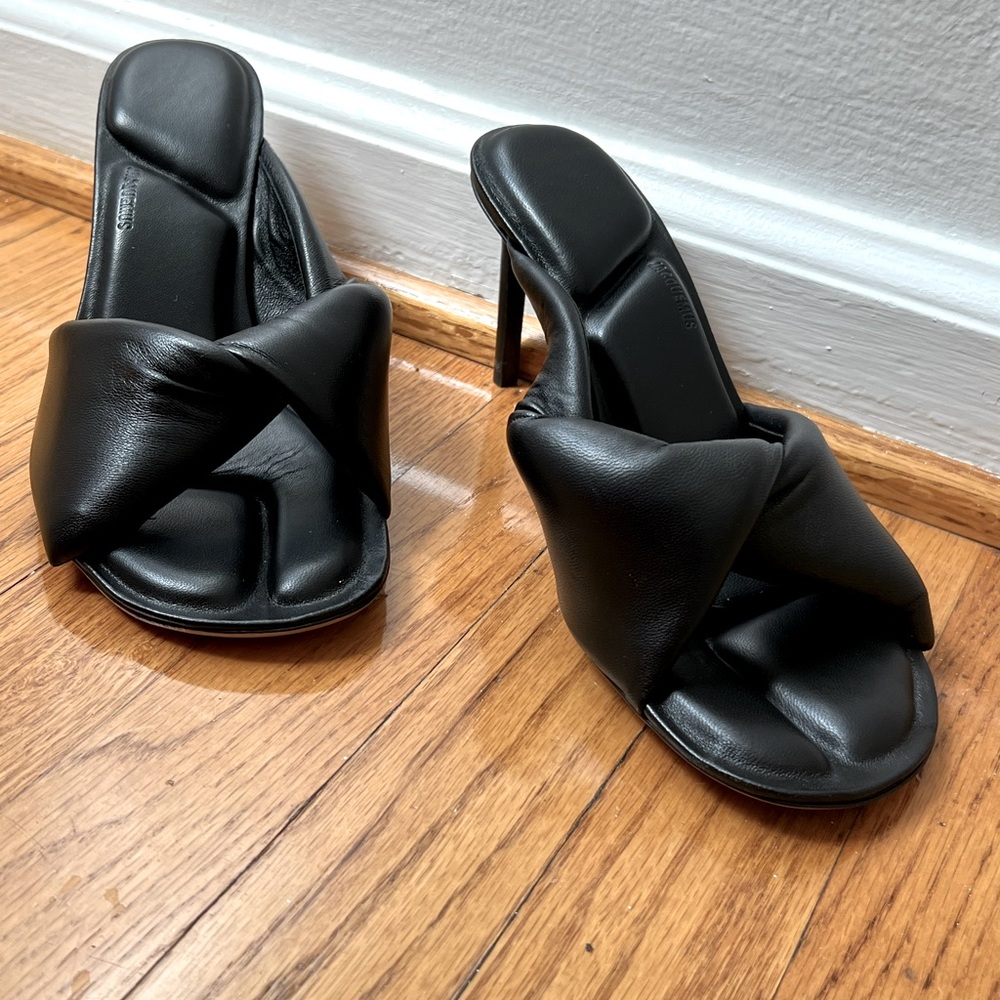 JACQUEMUS Les Mules Bagnu Sandals-New